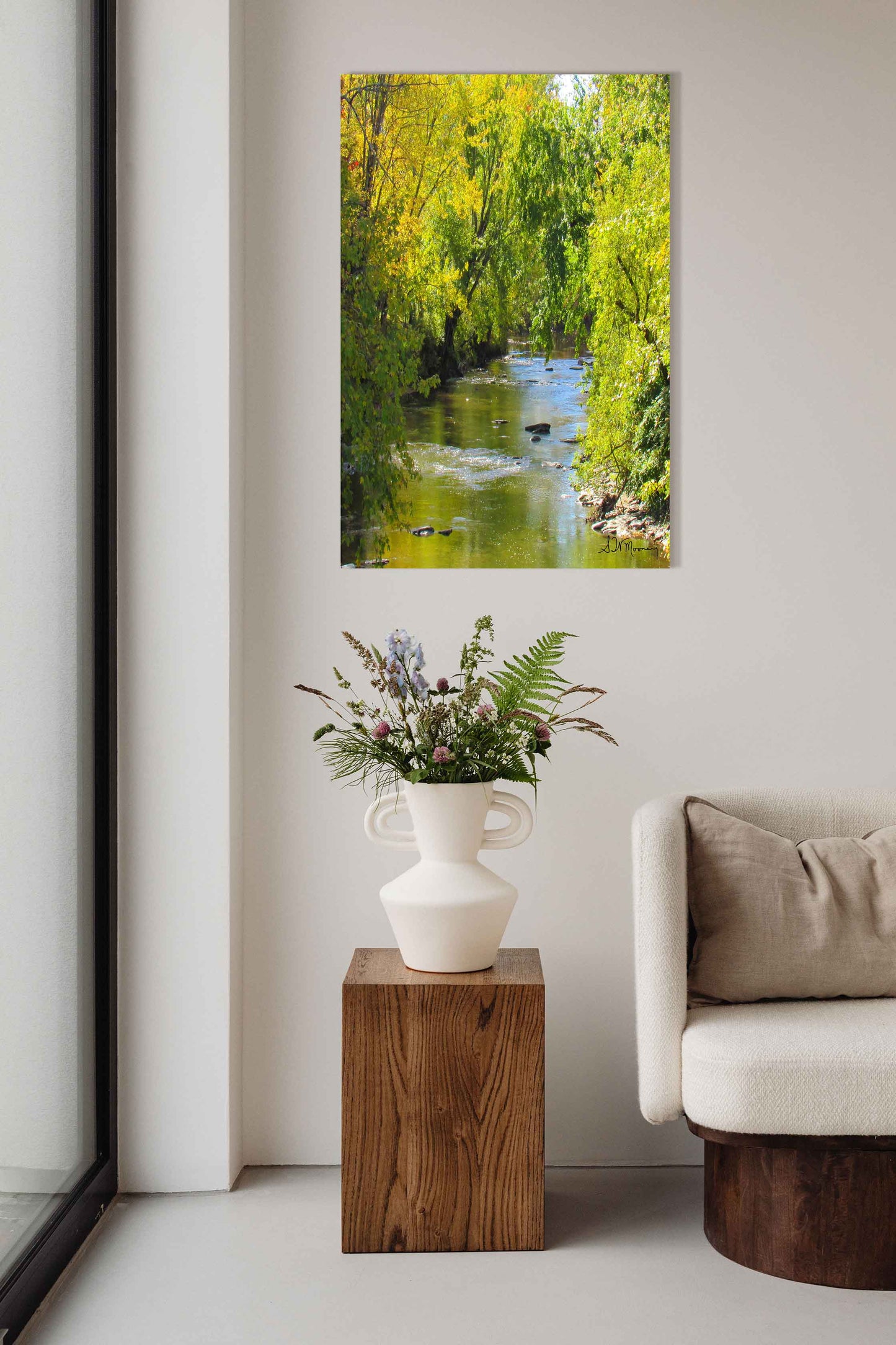 Babbling Brook Metal Print