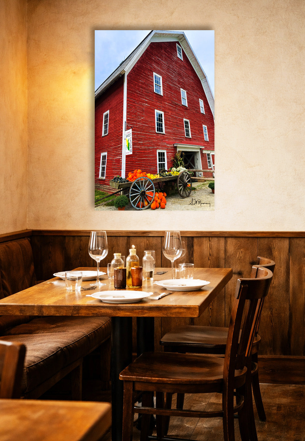 Pumpkin Season Metal Print