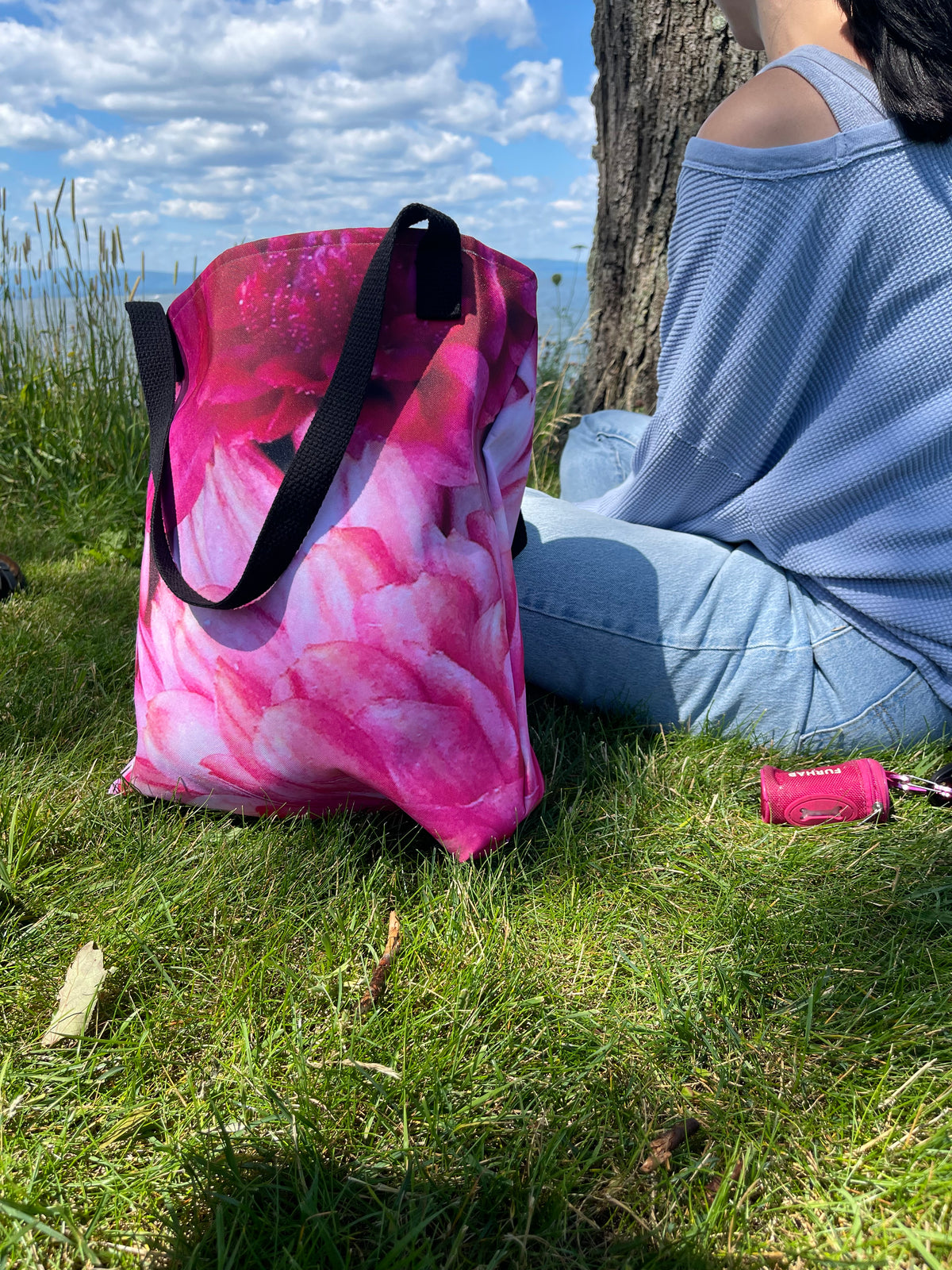 Pretty in Pink Beach Bag