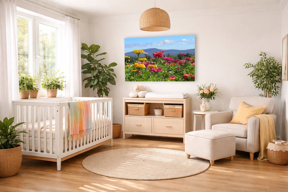 Meadow of Flowers Metal Print