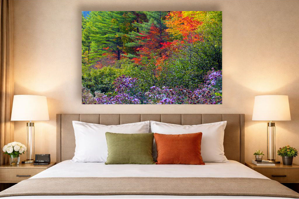 Mother Nature's Fireworks Metal Print