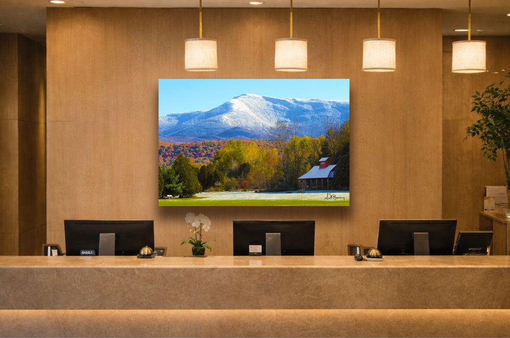 Mt. Mansfield Metal Print