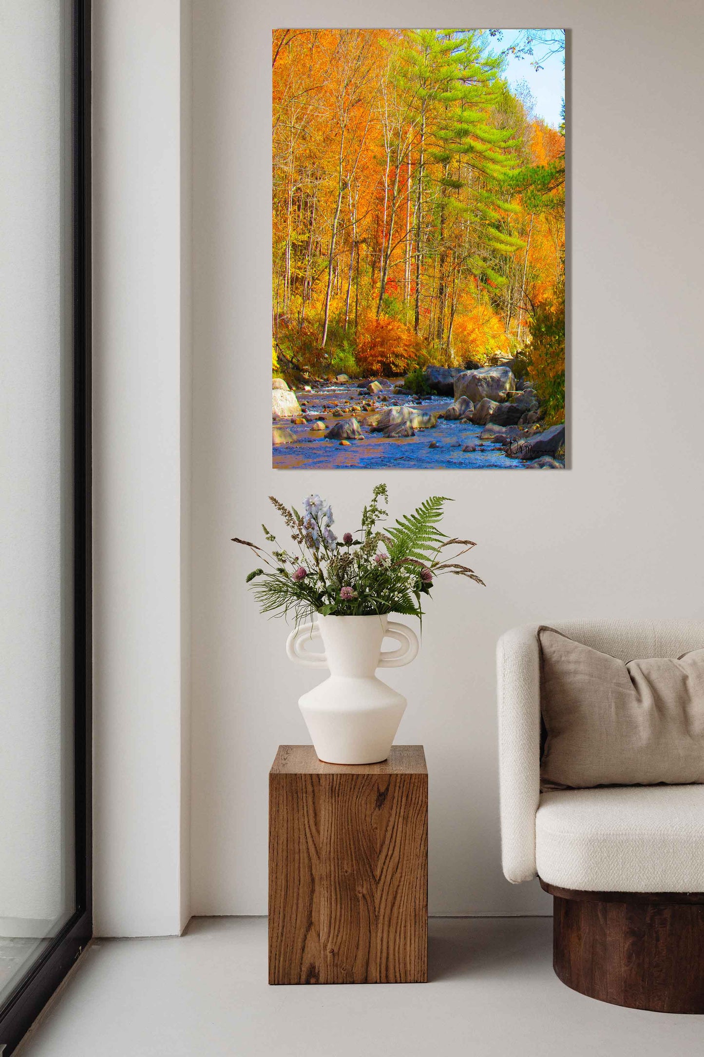 Nature Aglow Metal Print