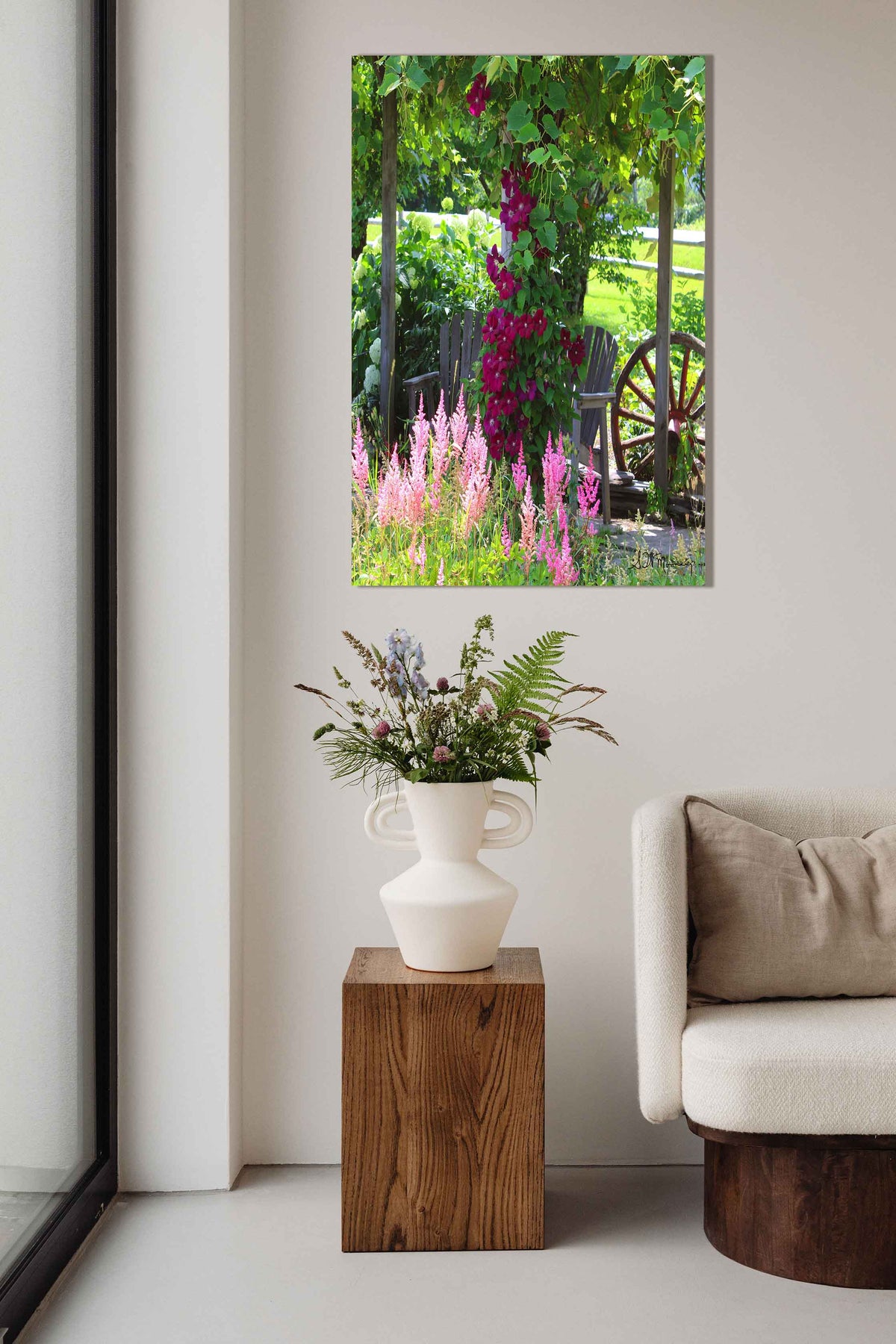 Peaceful Retreat Metal Print