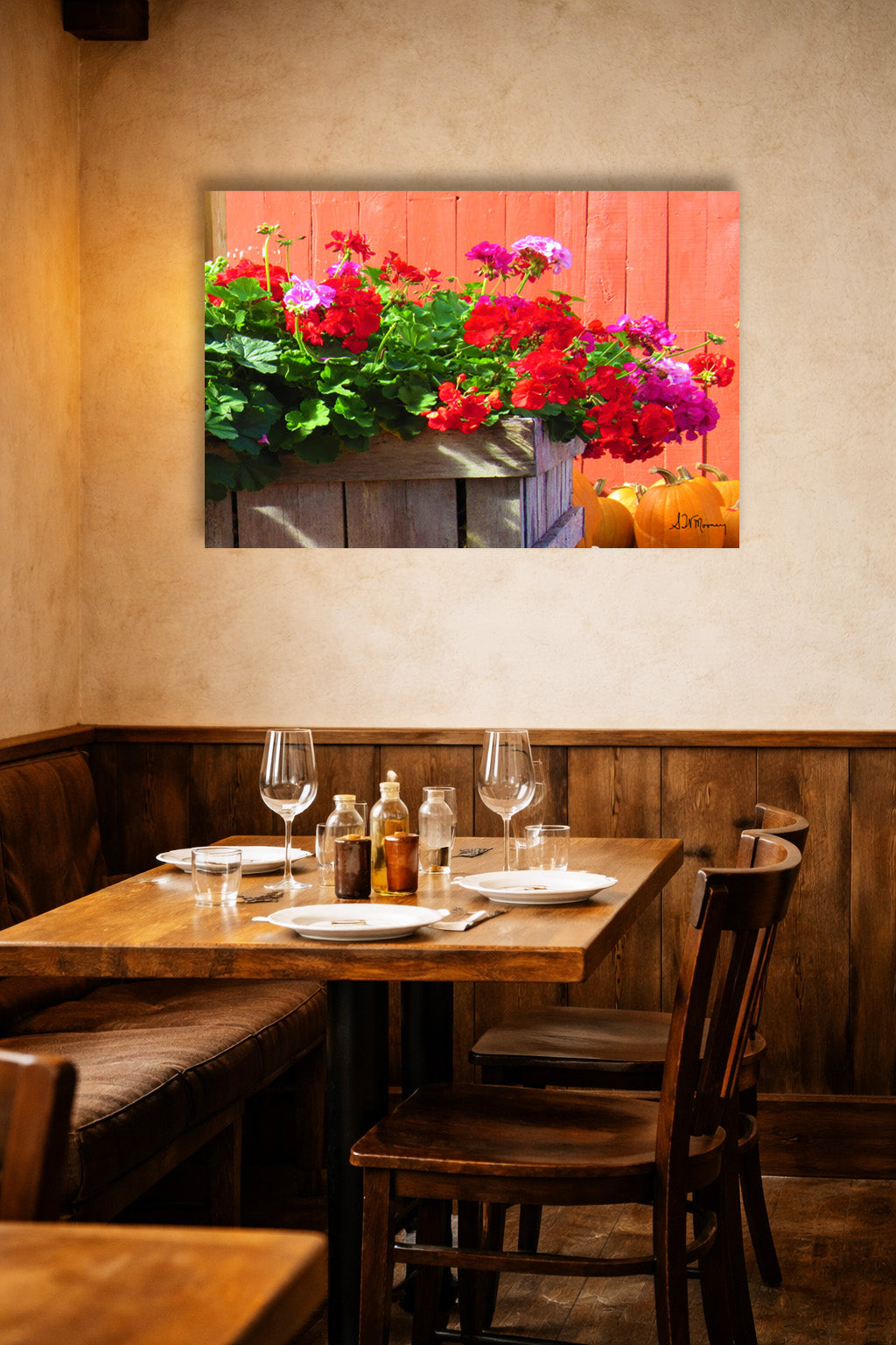 Scarlet Summer Metal Print