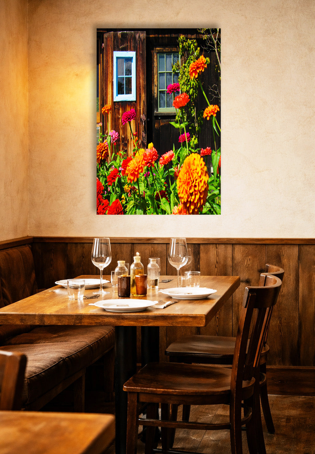 Whimsical Garden Metal Print