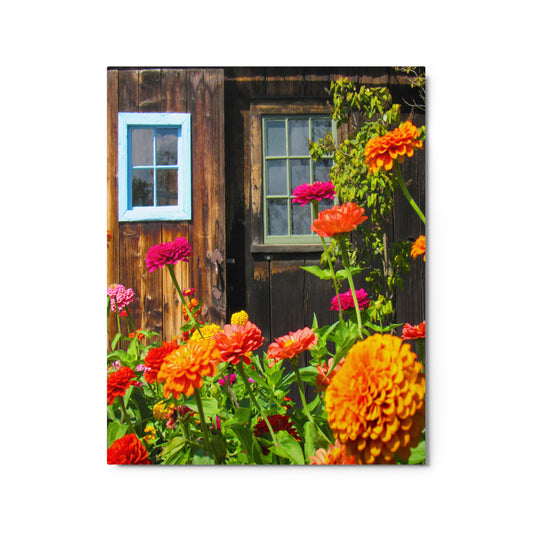 Whimsical Garden Metal Print